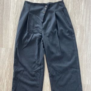oak and fort black trousers
